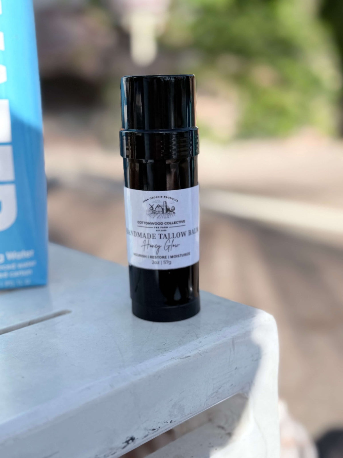 Small batch tallow face balm made in Tennessee — clean anti-aging moisturizer for sensitive skin
