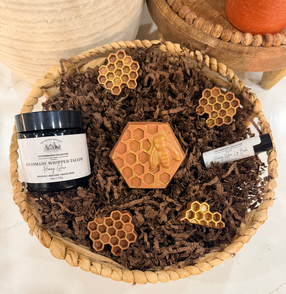 Honey Glow Introduction Set | Moisturizer, Soap, Lip Balm