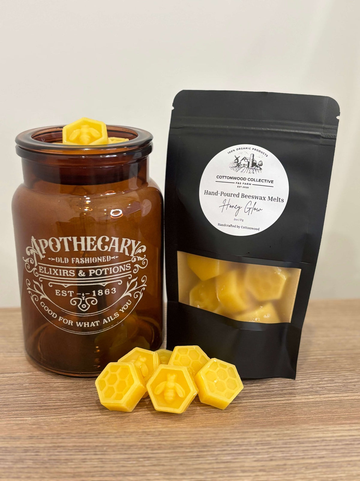Beeswax wax melts made in Tennessee — natural scent for a toxin-free home